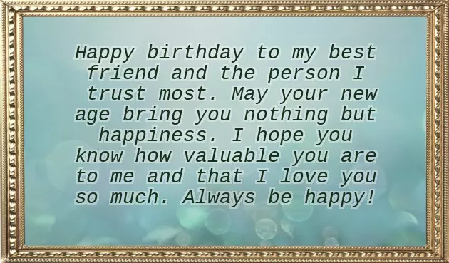 Best Friend Birthday Wish Girl Best Friend Birthday Wish Girl