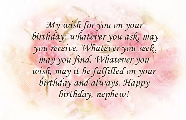 Nephew 30Th Birthday Wishes Nephew 30Th Birthday Wishes