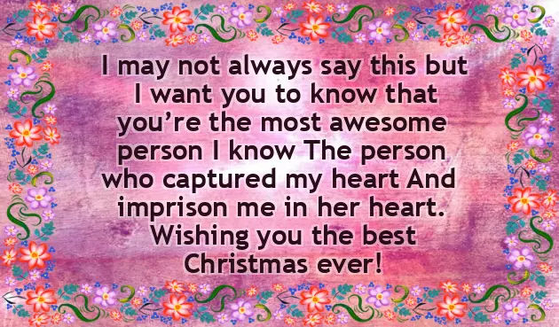 Merry Christmas Message To Your Girlfriend Merry Christmas Message To Your Girlfriend