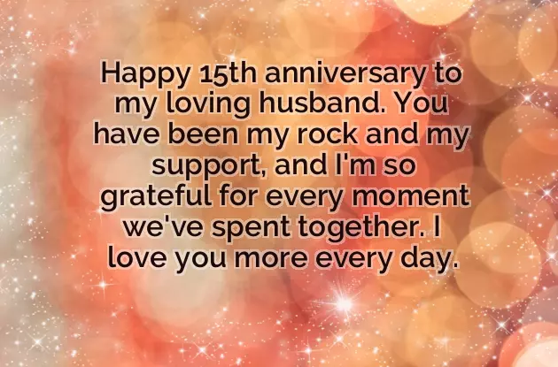 Happy 15Th Anniversary Happy 15Th Anniversary