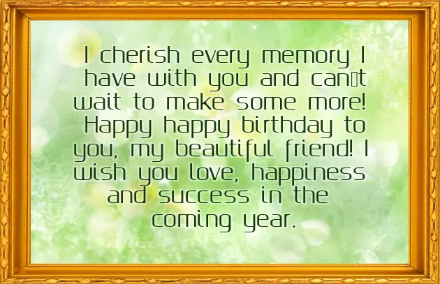 Best Friend Girl Happy Birthday Wishes