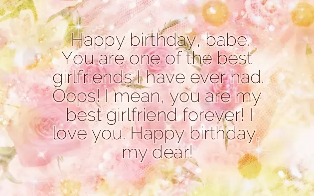 Birthday Wishes For Gf