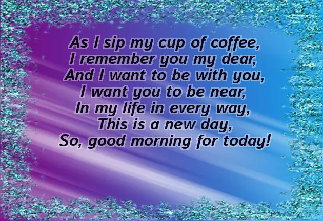 Good Morning Poem For My Boyfriend Good Morning Poem For My Boyfriend
