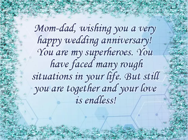 Wishes For Mom And Dad