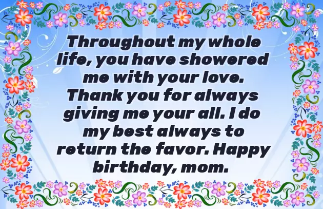 Sweet Word For Birthday Wishes