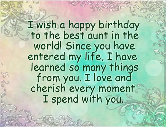 Birthday Wishes For Favourite Aunty Birthday Wishes For Favourite Aunty