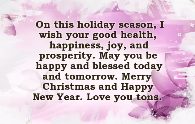 Family Christmas Wishes