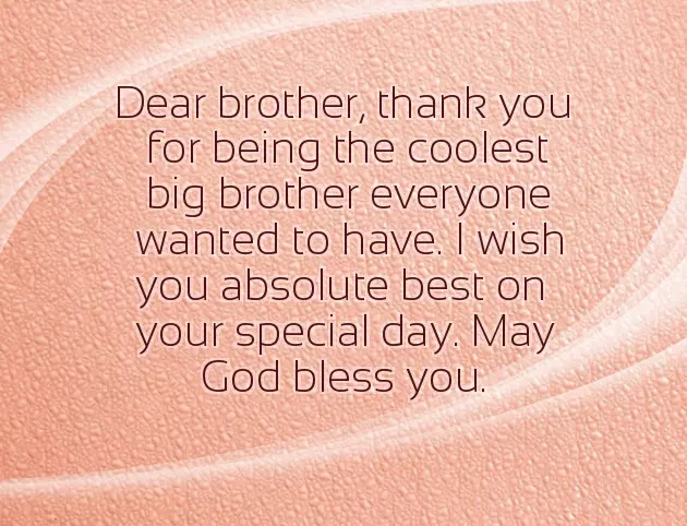 Birthday Wishes For Brother From Sister