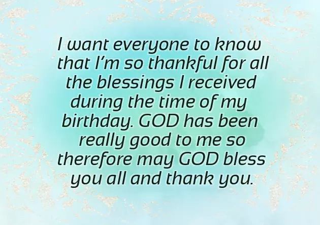 Birthday Quotes For Thanking Friends