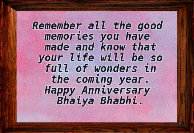 Happy Anniversary Bhaiya Bhabhi Whatsapp Status Happy Anniversary Bhaiya Bhabhi Whatsapp Status