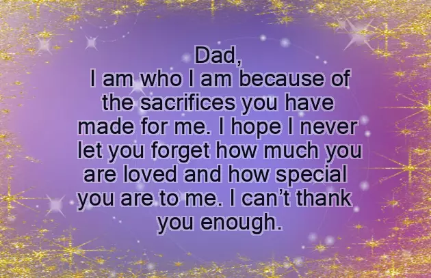 Fathers Day Message From Son To Dad Fathers Day Message From Son To Dad