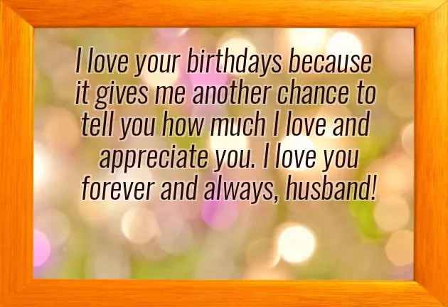 Birthday Wishes To A Lovely Husband