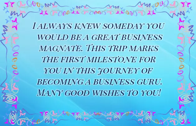 Wishes For Business Success