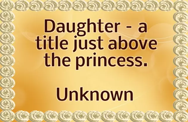 Happy Daughters Day Happy Daughters Day