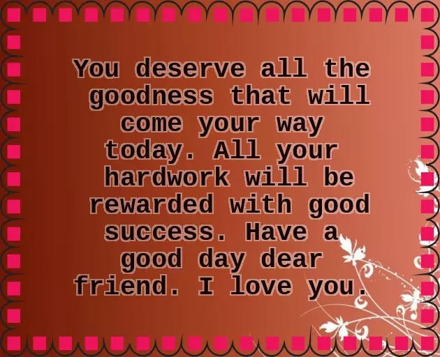 Good Night Message To A Best Friend