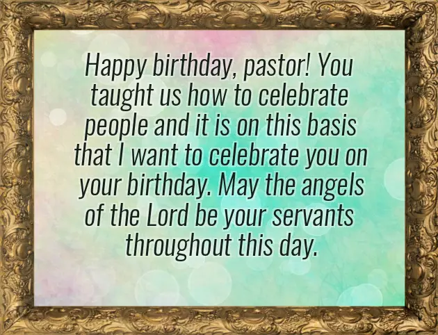 Happy Birthday Message To My Pastor Happy Birthday Message To My Pastor