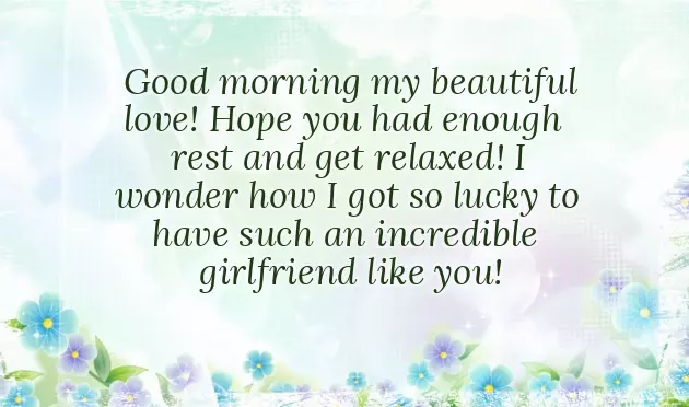 A Morning Message To My Love A Morning Message To My Love