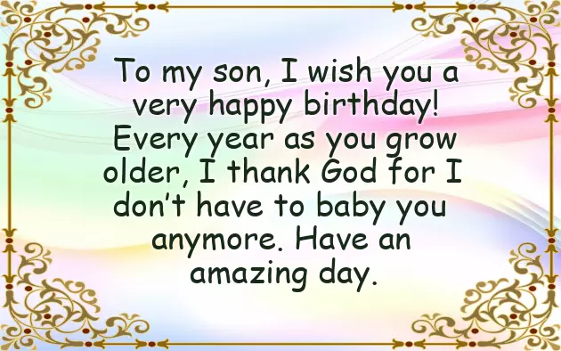 Birthday Quotes For Adult Son Birthday Quotes For Adult Son