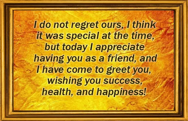 Happy Birthday For My Ex Boyfriend