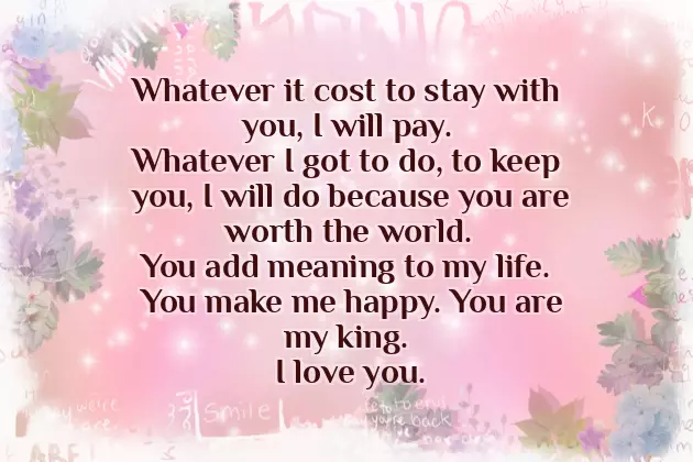 My Love Poems For Him