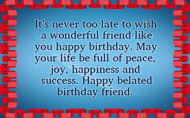 Happy Bday To A Good Friend