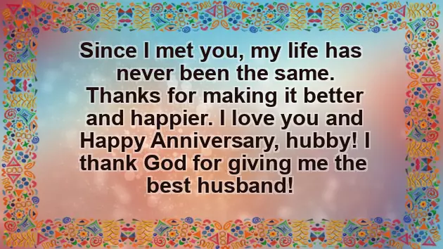 Happy Marriage Anniversary Text
