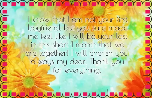 1St Month Anniversary 1St Month Anniversary