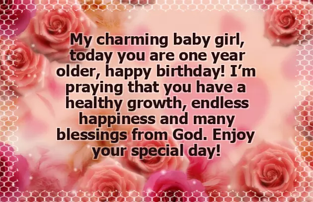 Birthday Wishes 1St Year Baby Boy