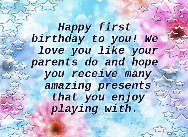 1St Birthday Wishes For Nephew 1St Birthday Wishes For Nephew