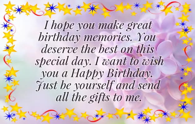 Happy Birthday Wishes To Lady Friend