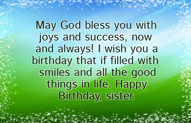 Cute Quotes For Sister Birthday