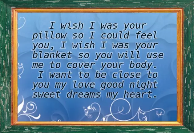 Good Night And Sweet Dreams Love