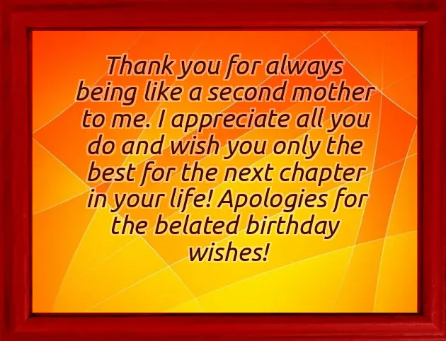 Belated Congrats Belated Congrats