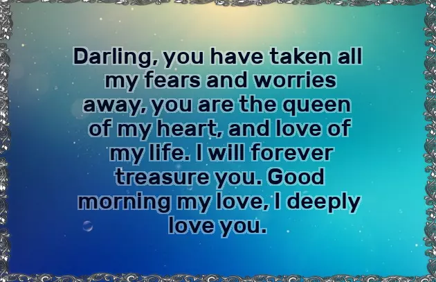 Romantic Morning Wishes