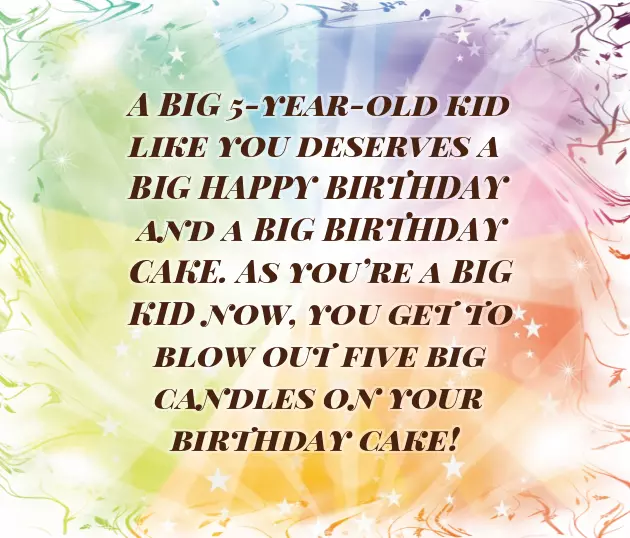 Happy Birthday To 5 Year Old Son Happy Birthday To 5 Year Old Son