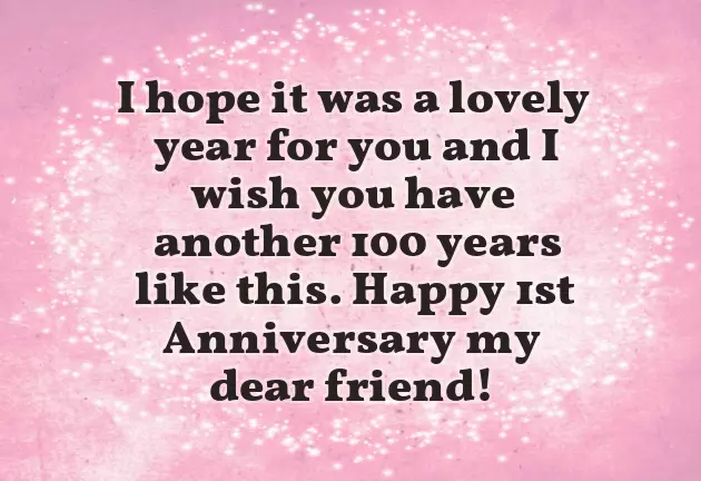 1St Wedding Anniversary Wishes 1St Wedding Anniversary Wishes