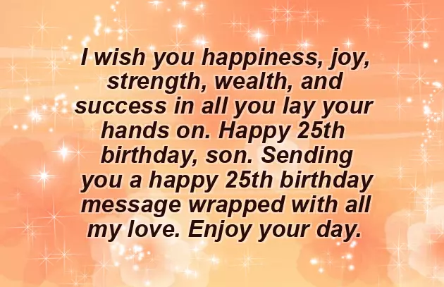 Congratulations For Your Son