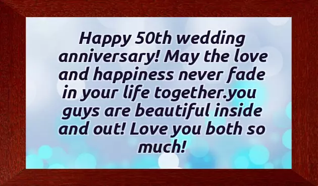 Marriage Anniversary Wishes To Parents In Law