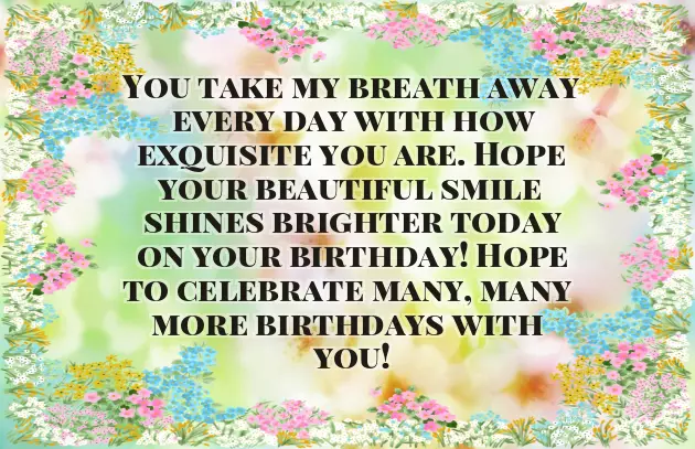 Simple Birthday Wishes For Her