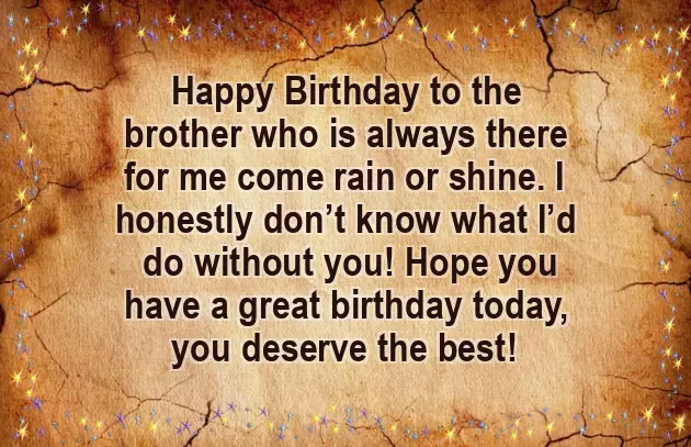 Birthday Wishes For Brother Success