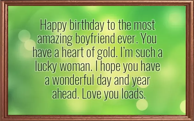 Happy Birthday Wish For Boyfriend Happy Birthday Wish For Boyfriend