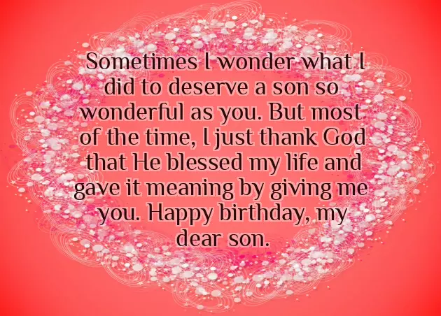 Happy Birthday My Lovely Son Quotes Happy Birthday My Lovely Son Quotes