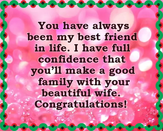 Congratulations Wishes On Wedding