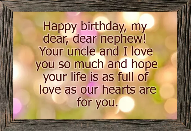 Birthday Wishes For Favourite Nephew Birthday Wishes For Favourite Nephew