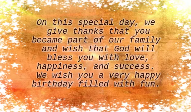 Birthday Brother In Law