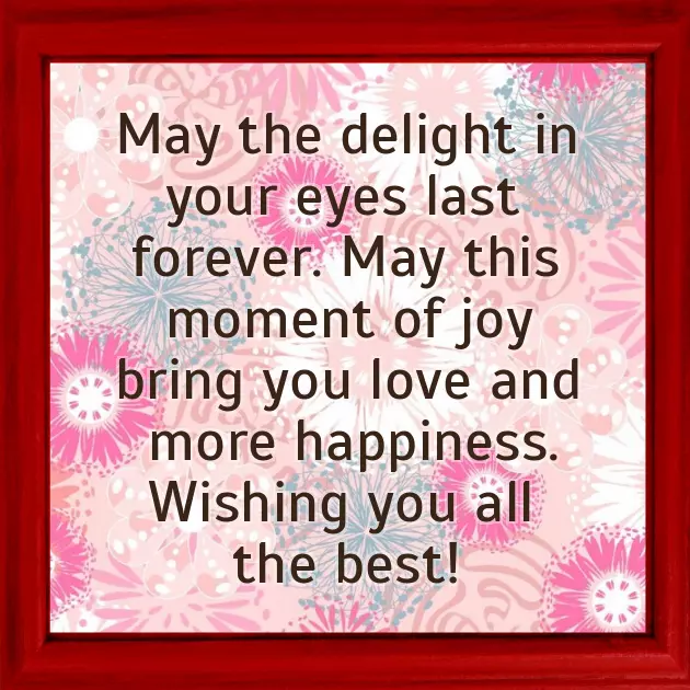 Best Wishes For Newly Wed Couple