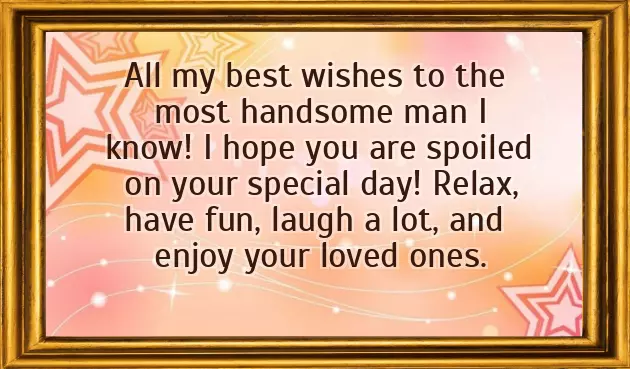 Happy Birthday To A Good Man Happy Birthday To A Good Man