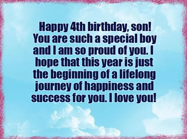 4Th Birthday Wishes For Baby Girl 4Th Birthday Wishes For Baby Girl