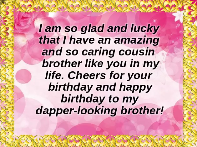 Birthday Wishes For Cool Brother