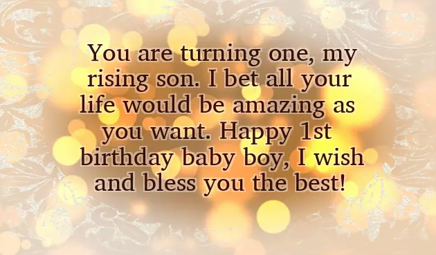 1St Birthday Wishes For Baby Boy With Name 1St Birthday Wishes For Baby Boy With Name